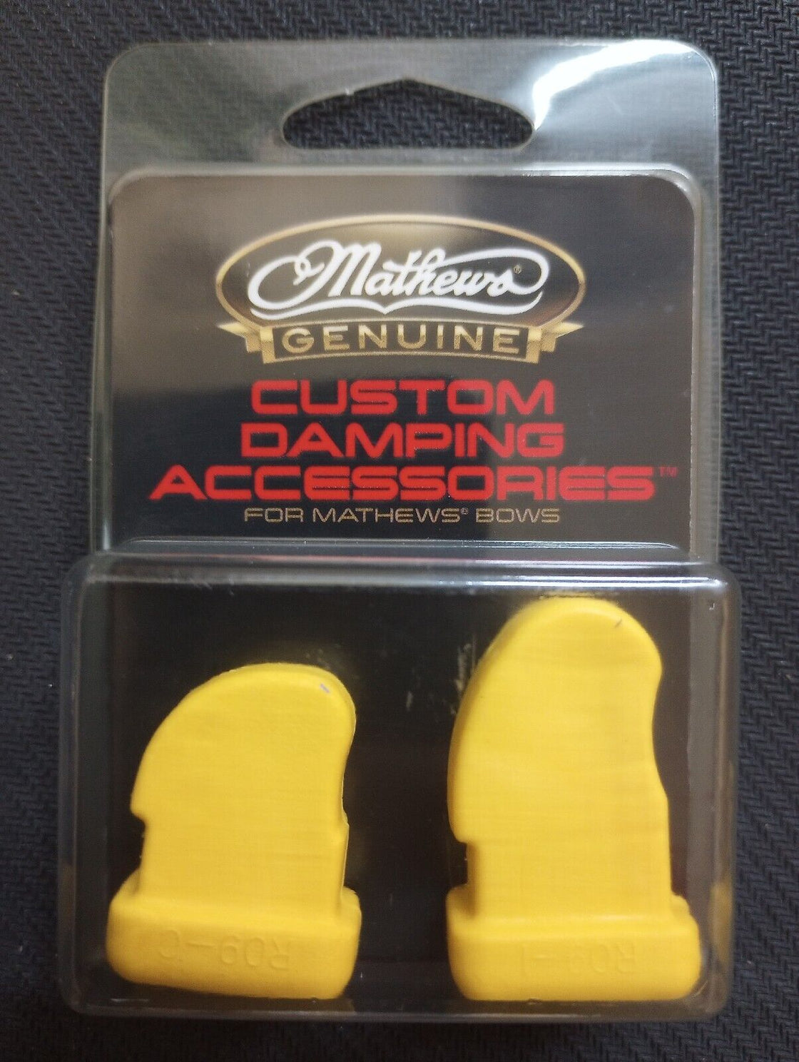 Mathews Rubber Suppressor Finger Cam Yellow