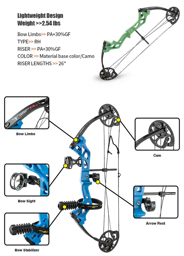 Topoint M3 Compound Bow