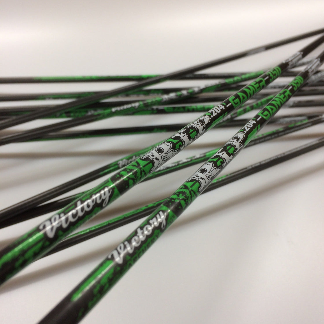 Victory RIP Gamer Feathered Arrows - Custom Fletched