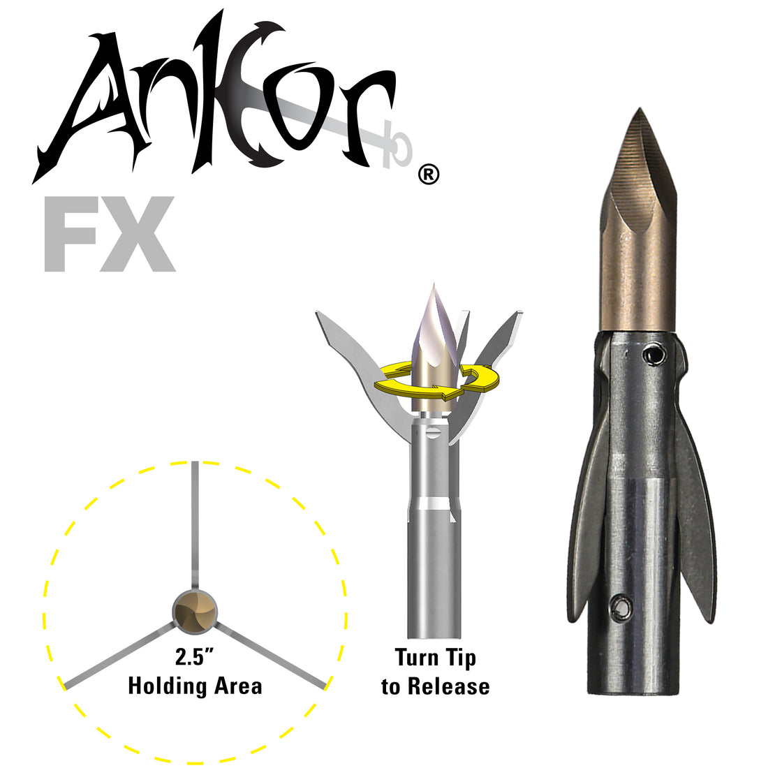 AMS Fishing Arrow with Ankor FX Point