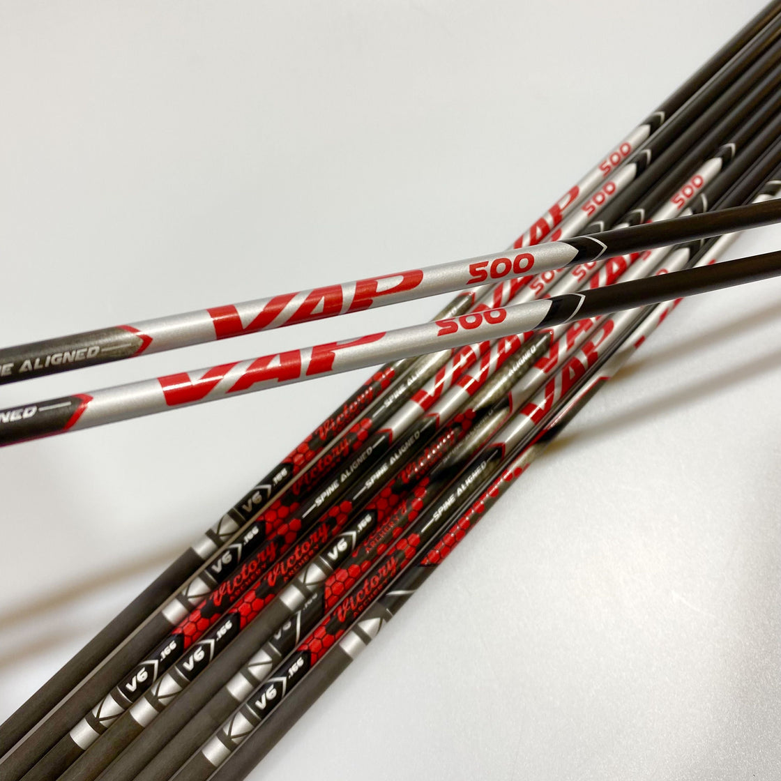 Victory VAP Sport Target Arrows - Custom Fletched