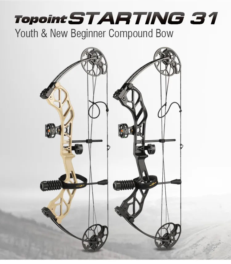 Topoint Starting 31 Hunter Compound Bow Pkg Plus