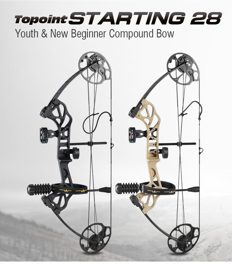 Topoint Starting 28 Compound Bow Hunting Pkg RH