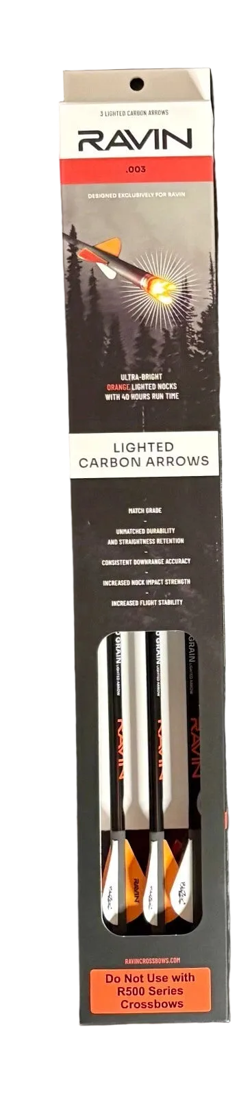 Ravin Lighted Bolts .003 3pk