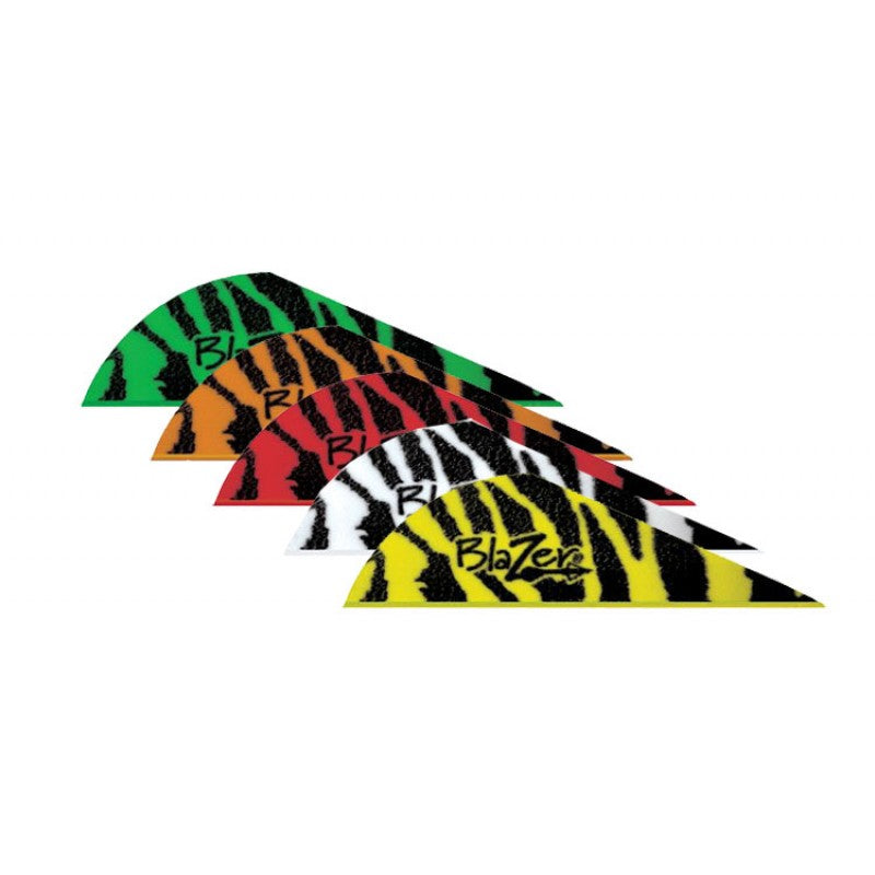thumbnail image 2 of Flame 100 PK Bohning Blazer Vane 2" Camo Arrow Fletching Mix & Match 10 2 of 13