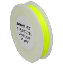 AMS Braided Dacron Replacement Line 200# - Yellow