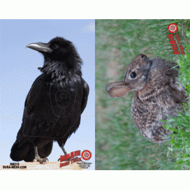 Duramesh Target Face Crow/Rabbit