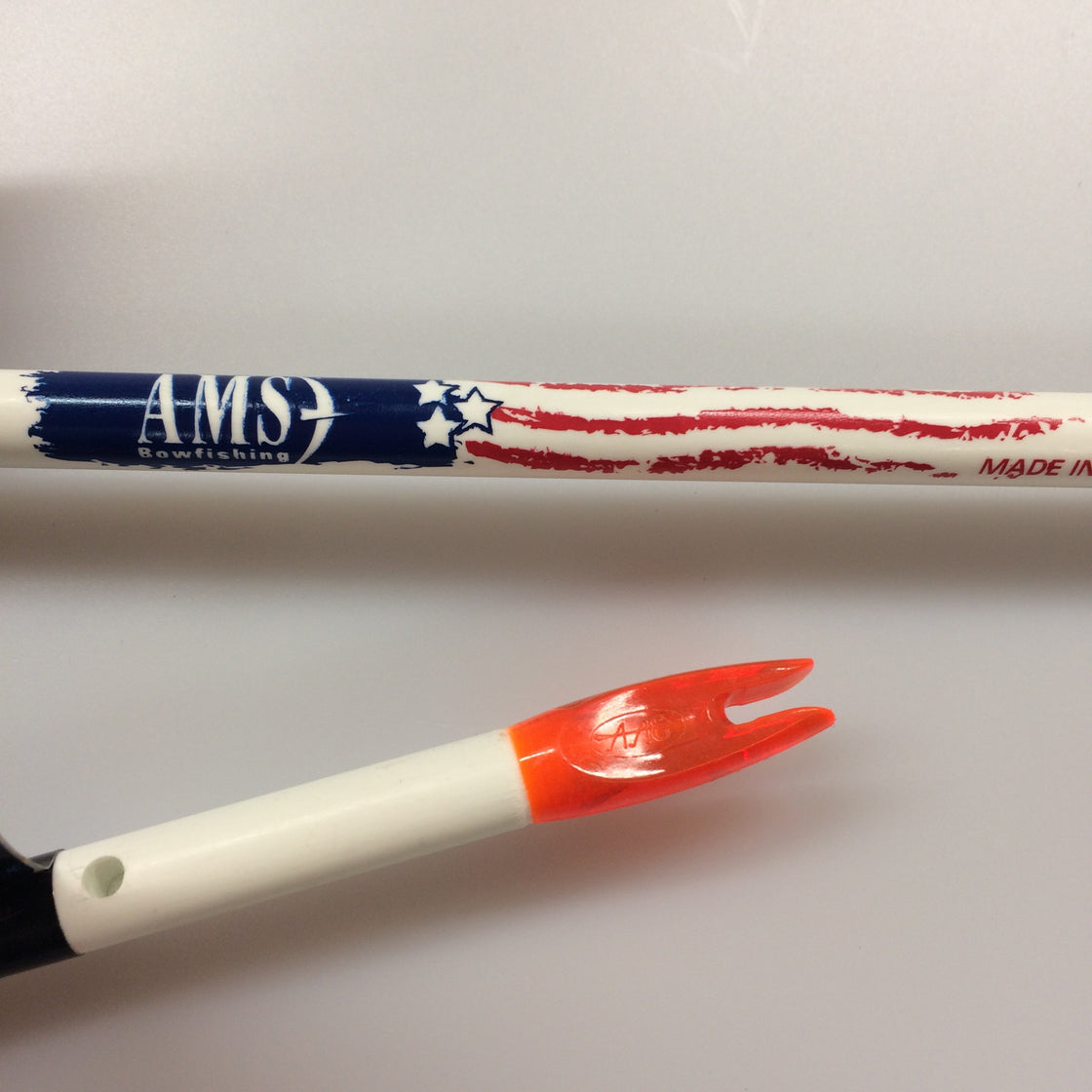 AMS Bowfishing White Fiberglass Arrow Shaft Advanced Archery