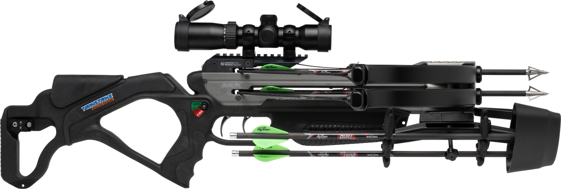 Excalibur TwinStrike TAC2  w/ Tact 100 Scope & Charger EXT